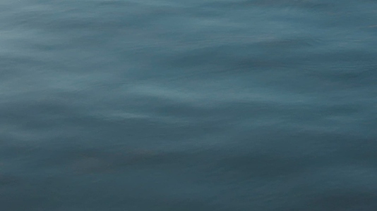 Seamless loop calm blue water surface with gentle ripples