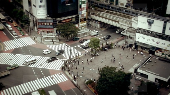 Shibuya Crossing in Tokyo