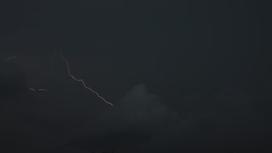 Lightning Storm Over Volcano 2