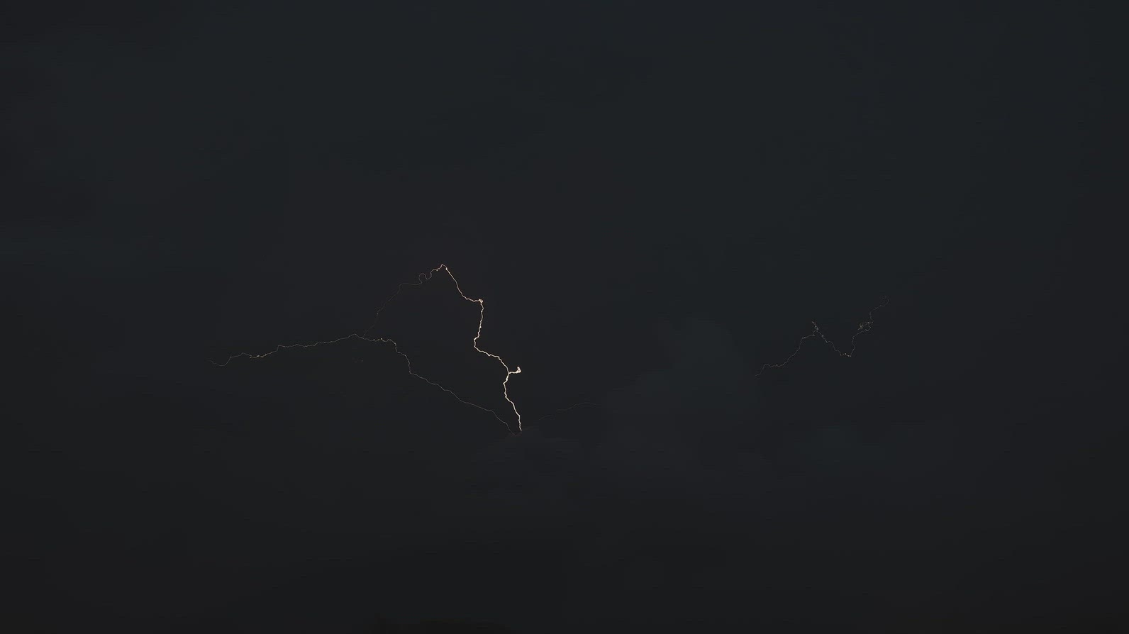 Lightning Storm Over Volcano 5