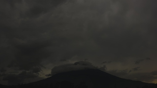 Lightning Storm Over Volcano 8
