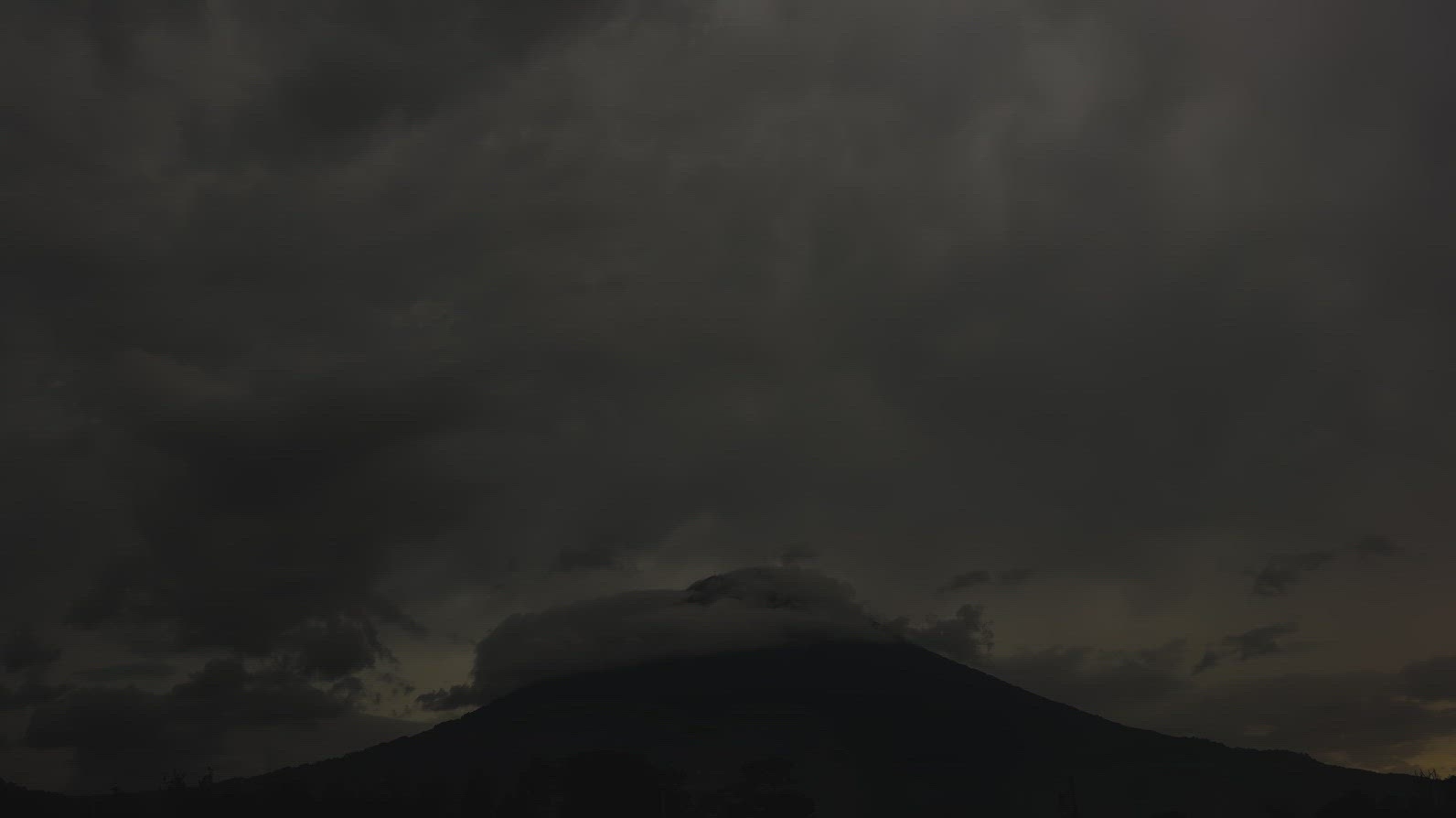 Lightning Storm Over Volcano 10