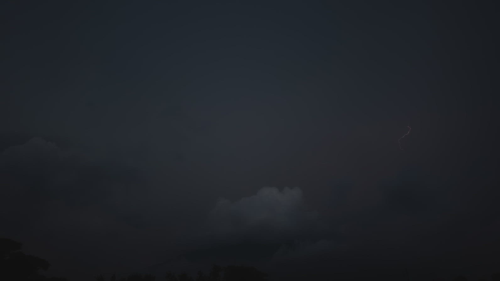 Lightning Storm Over Volcano 14