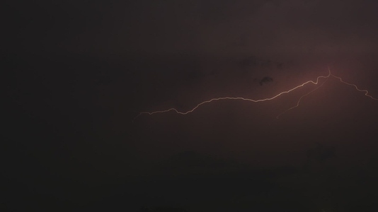 Lightning Storm Over Volcano 16
