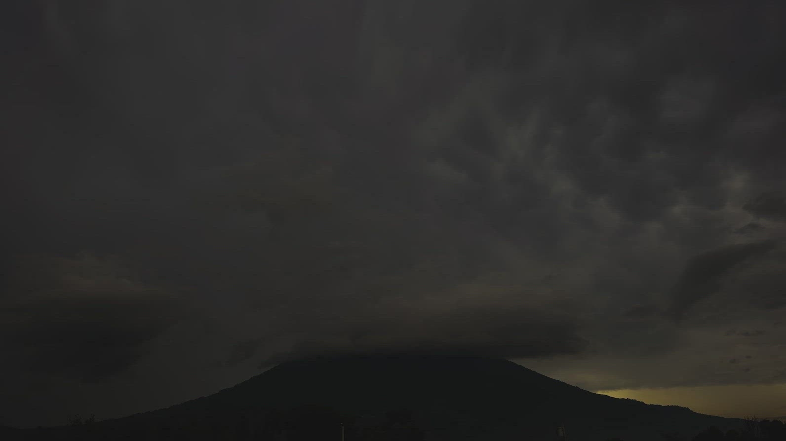 Lightning Storm Over Volcano 19