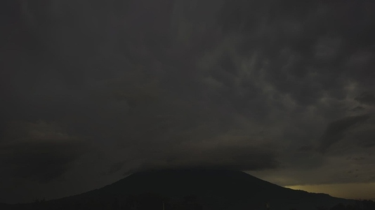 Lightning Storm Over Volcano 19
