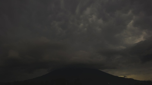Lightning Storm Over Volcano 20