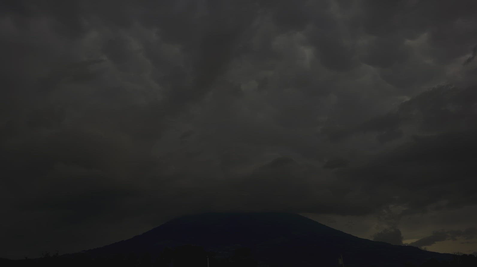 Lightning Storm Over Volcano 21