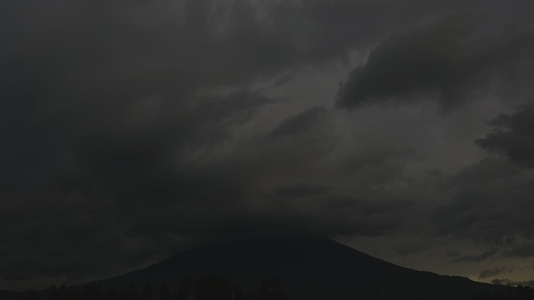 Lightning Storm Over Volcano 25